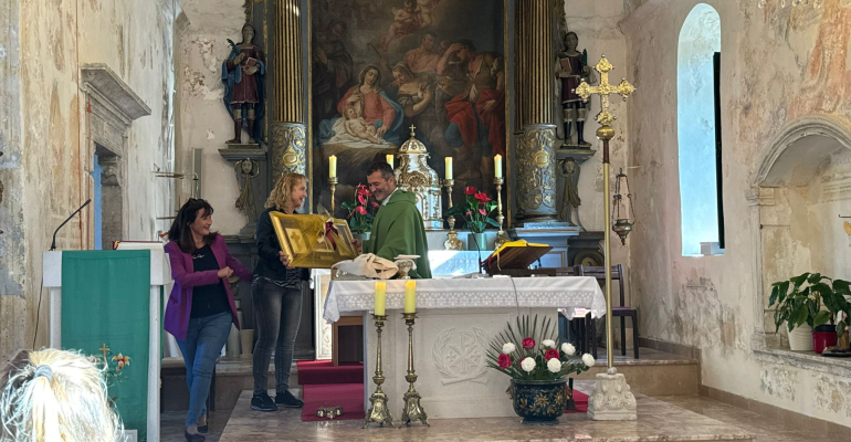 Sveta misa povodom obilježavanja godišnjice Caritasa župe svetog Vida u Trstenome